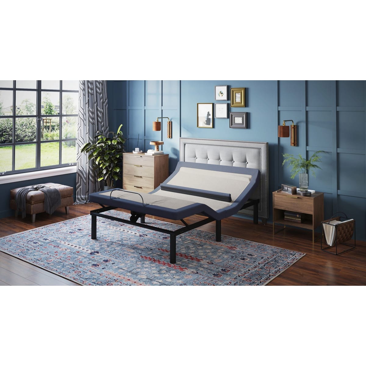 Bt6500 - Adjustable Bed Base With Head / Foot Tilt And Lumbar Position Adjustment