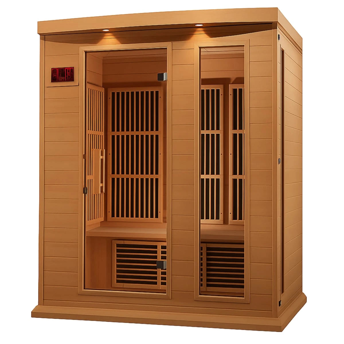 Golden Designs Maxxus 3-Person Indoor Infrared Sauna