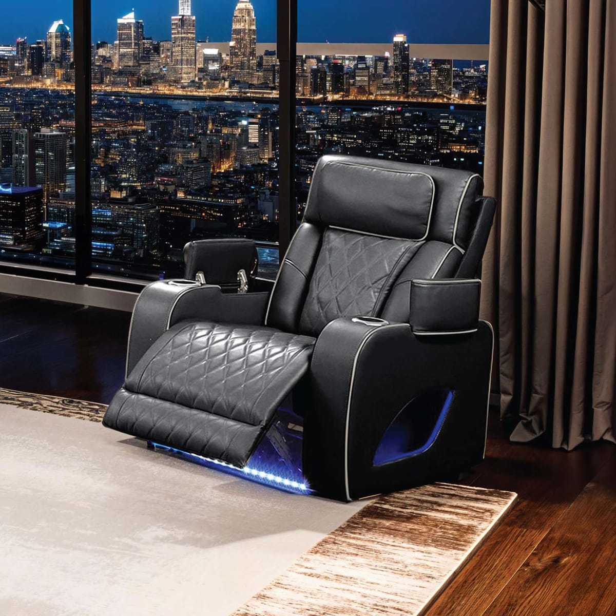 Fortuner Power Reclining Chair with Massage Function