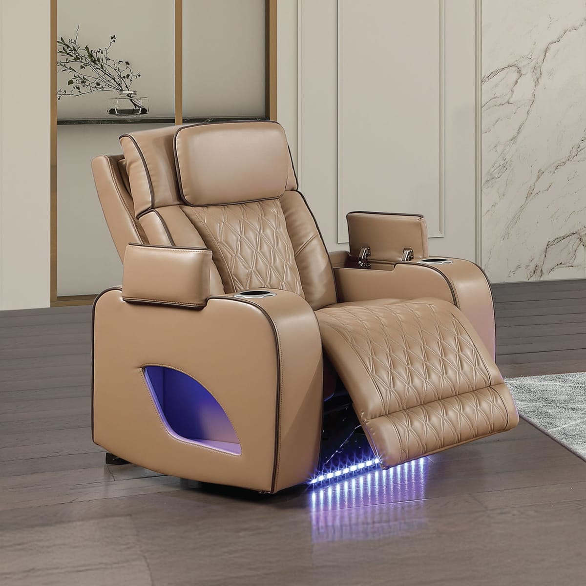 Fortuner Power Reclining Chair with Massage Function