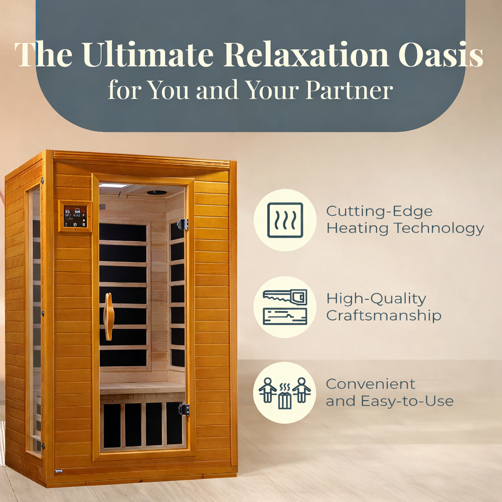 Dynamic Saunas Andora 2-Person FAR Infrared Sauna