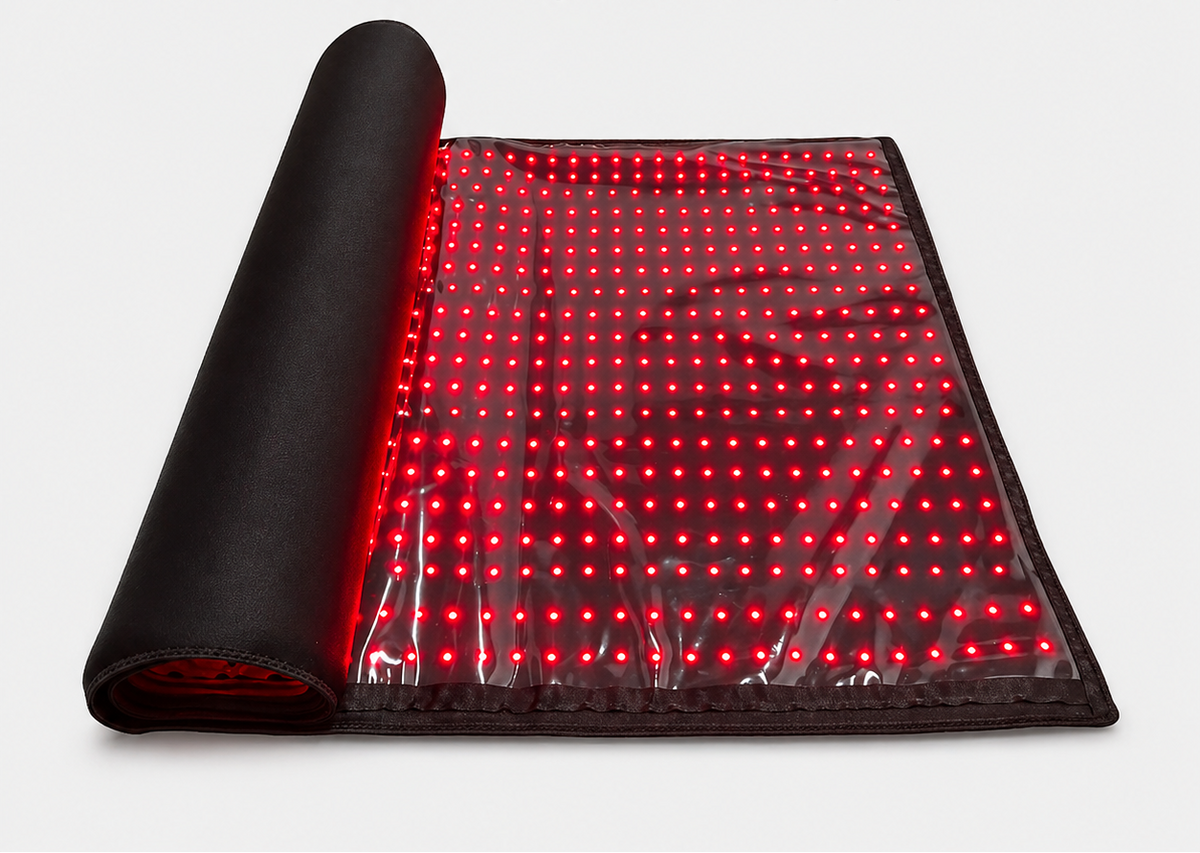 FullGlow 180 Full Body Red Light & Near Infrared Mat – folded storage position