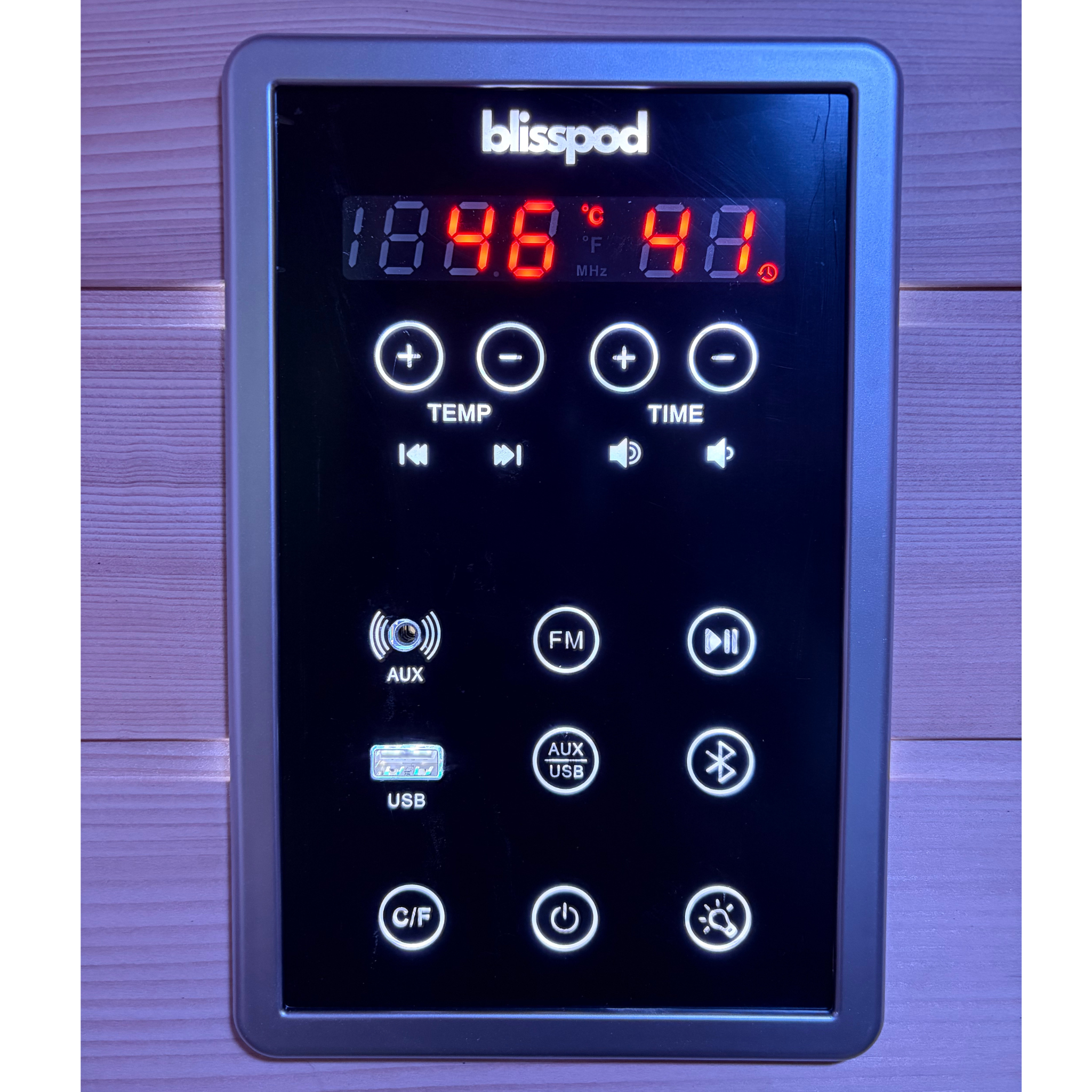 Blisspod Malmo All-In-One Infrared + Red Light Therapy Sauna 2 Person