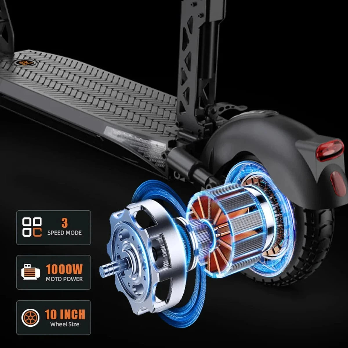 Ruitoo RT6 1000W Electric Scooter