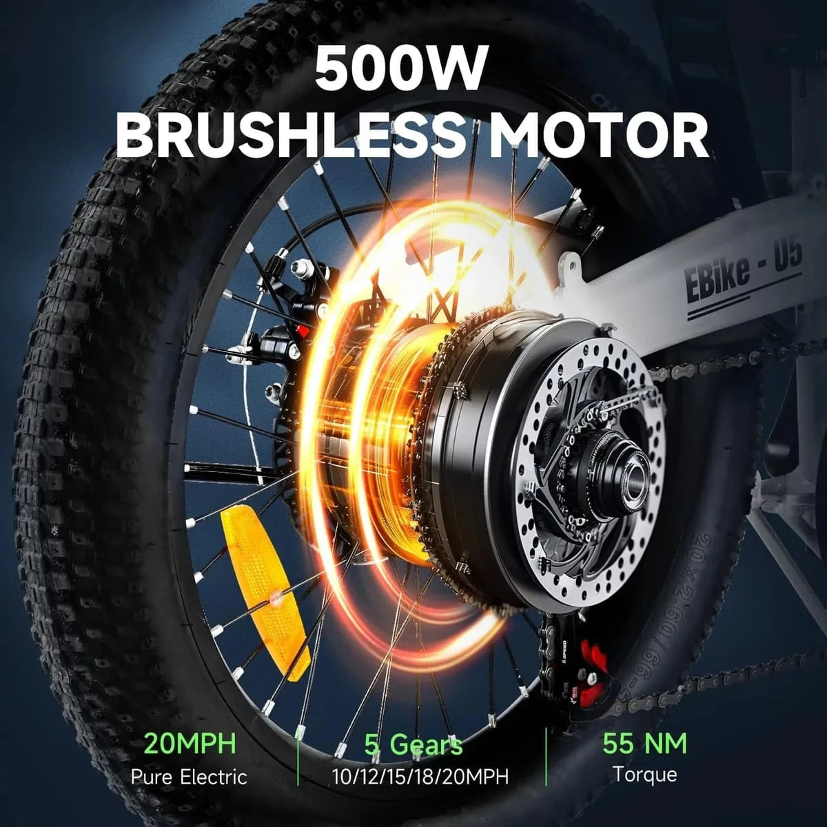 isinwheel U5 500W 20" Folding eBike