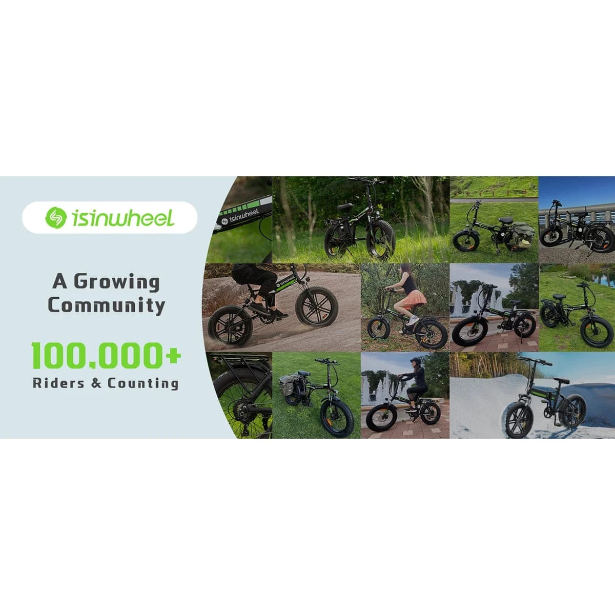 U5 500W 20" Folding eBike - Compact, Lightweight, and Powerful