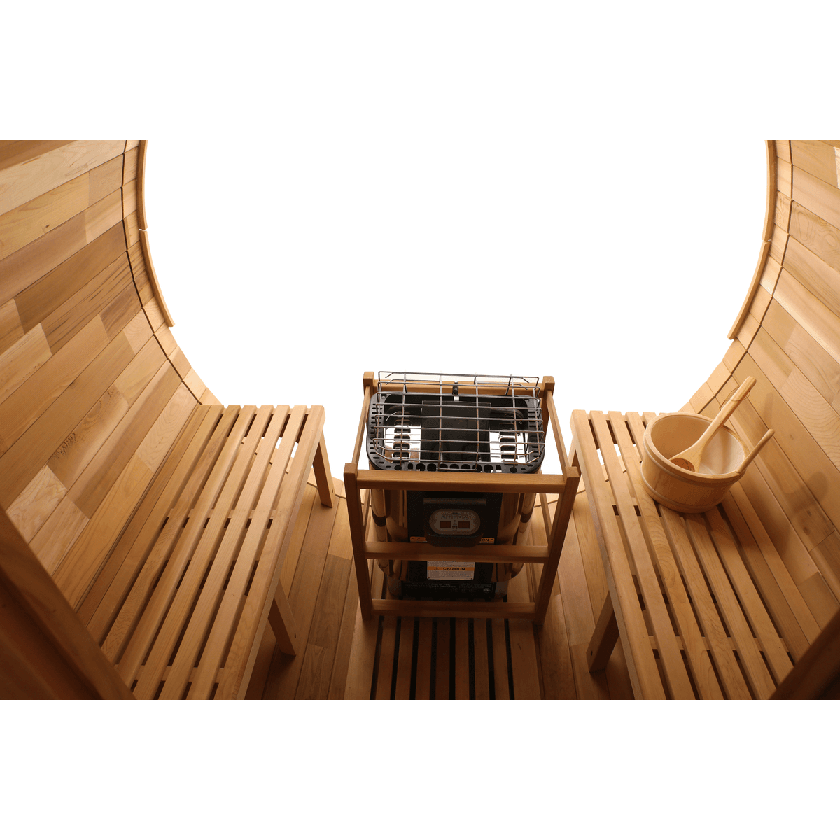 Blisspod Prague 4–6 Person Outdoor Barrel Sauna