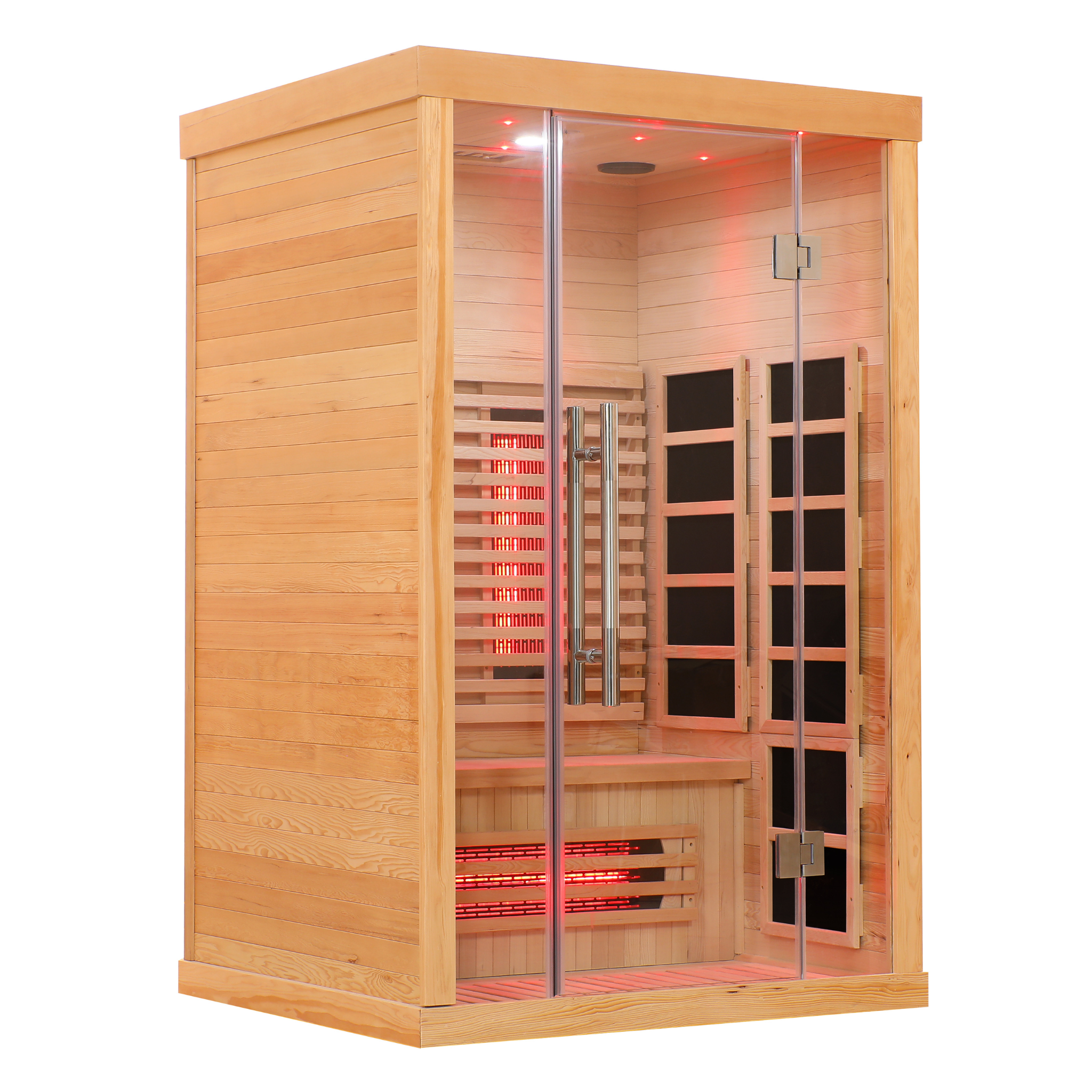 Blisspod Venetian Full Spectrum Indoor Sauna 10 Heaters 2 Person