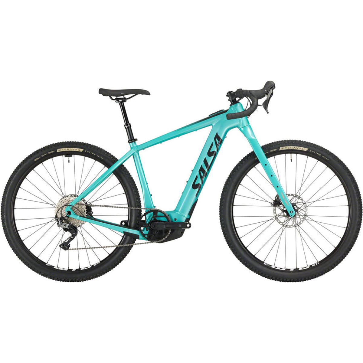 Salsa Tributary Electric Adventure Bike – Teal