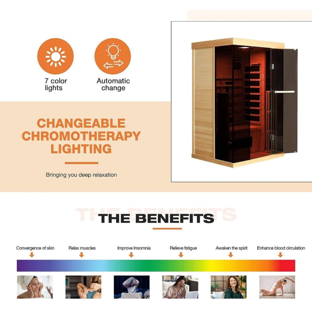Thermora Valen 2-Person Infrared Sauna