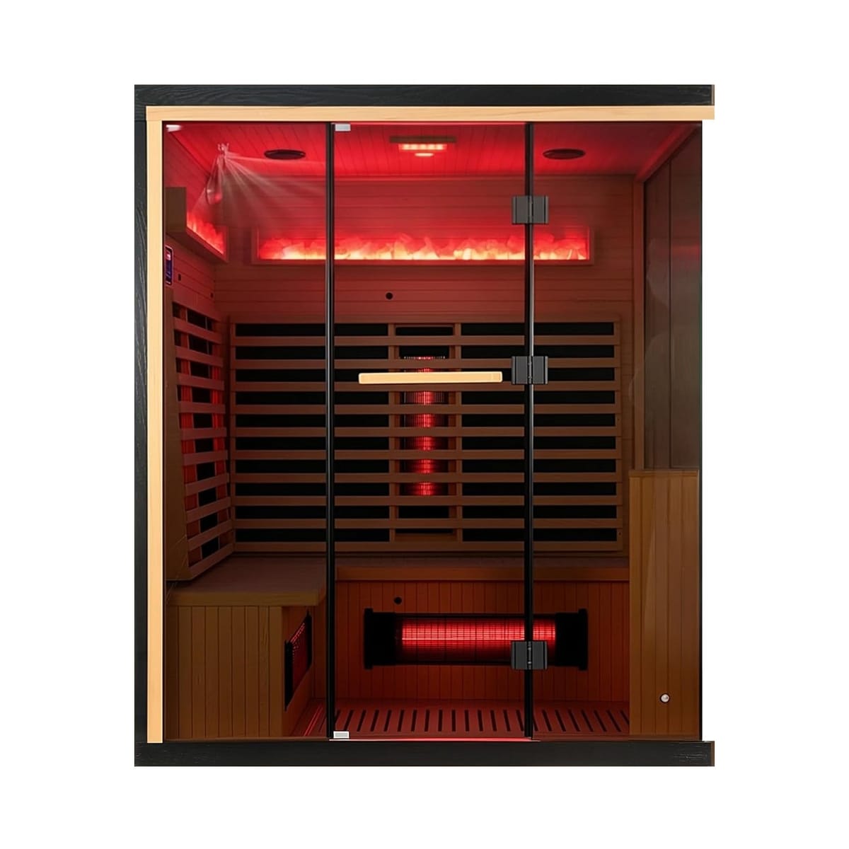 Rövia Ember 4-Person Indoor Full-Spectrum Infrared Sauna