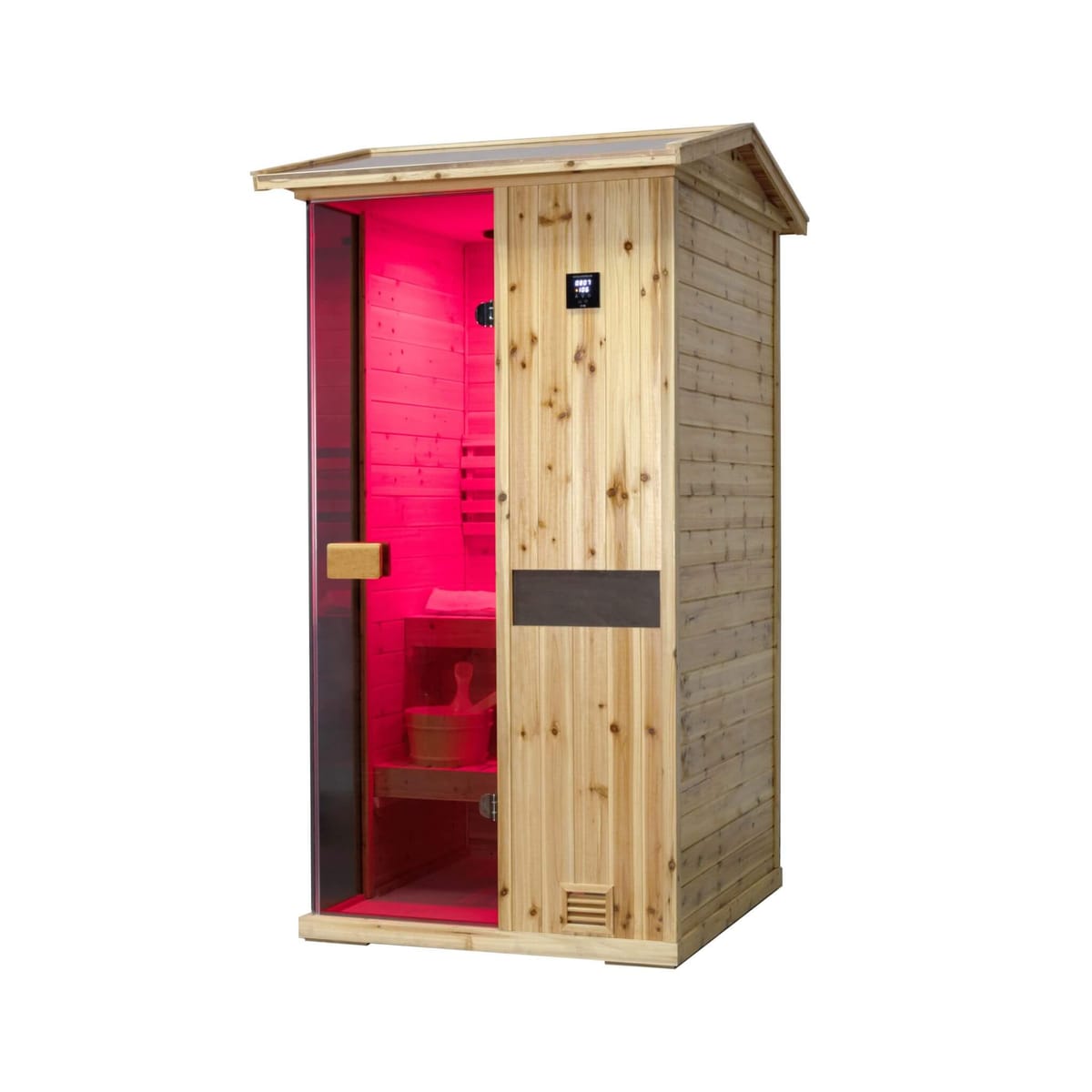 Thermora Nova 1-Person Outdoor Traditional Sauna