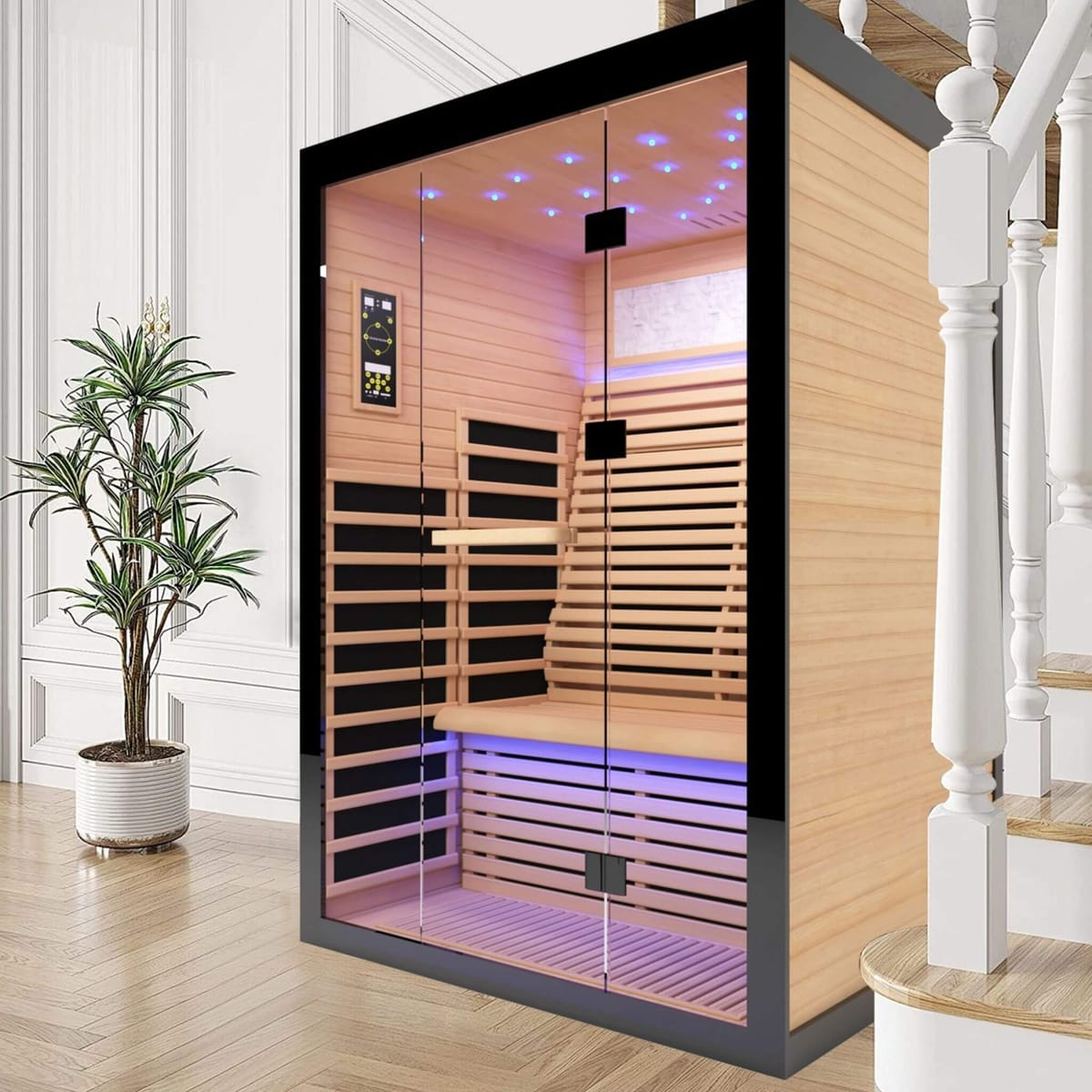 Thermora Vapor Luxury 2-Person Indoor Infrared Sauna