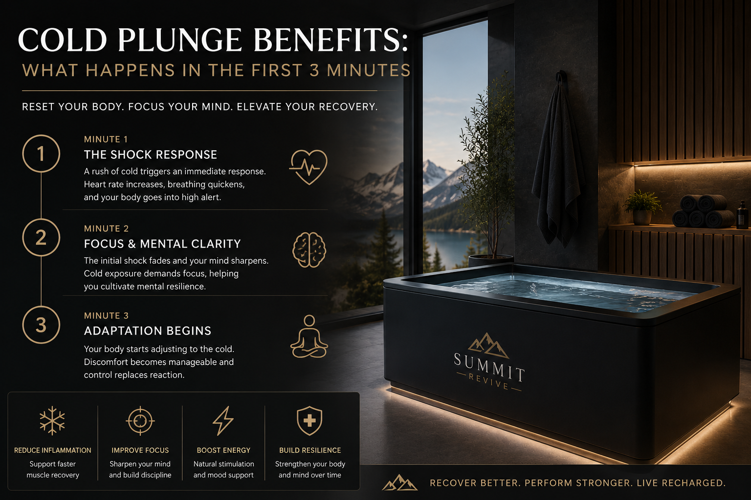 Cold Plunge Benefits: What Happens in the First 3 Minutes