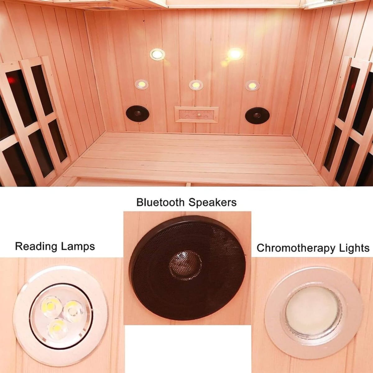 Thermora Orien Premium 2-Person Indoor Infrared Sauna