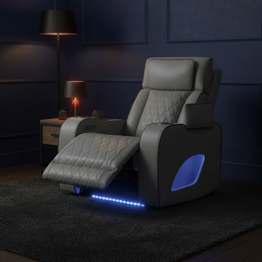 Fortuner Power Reclining Chair with Massage Function