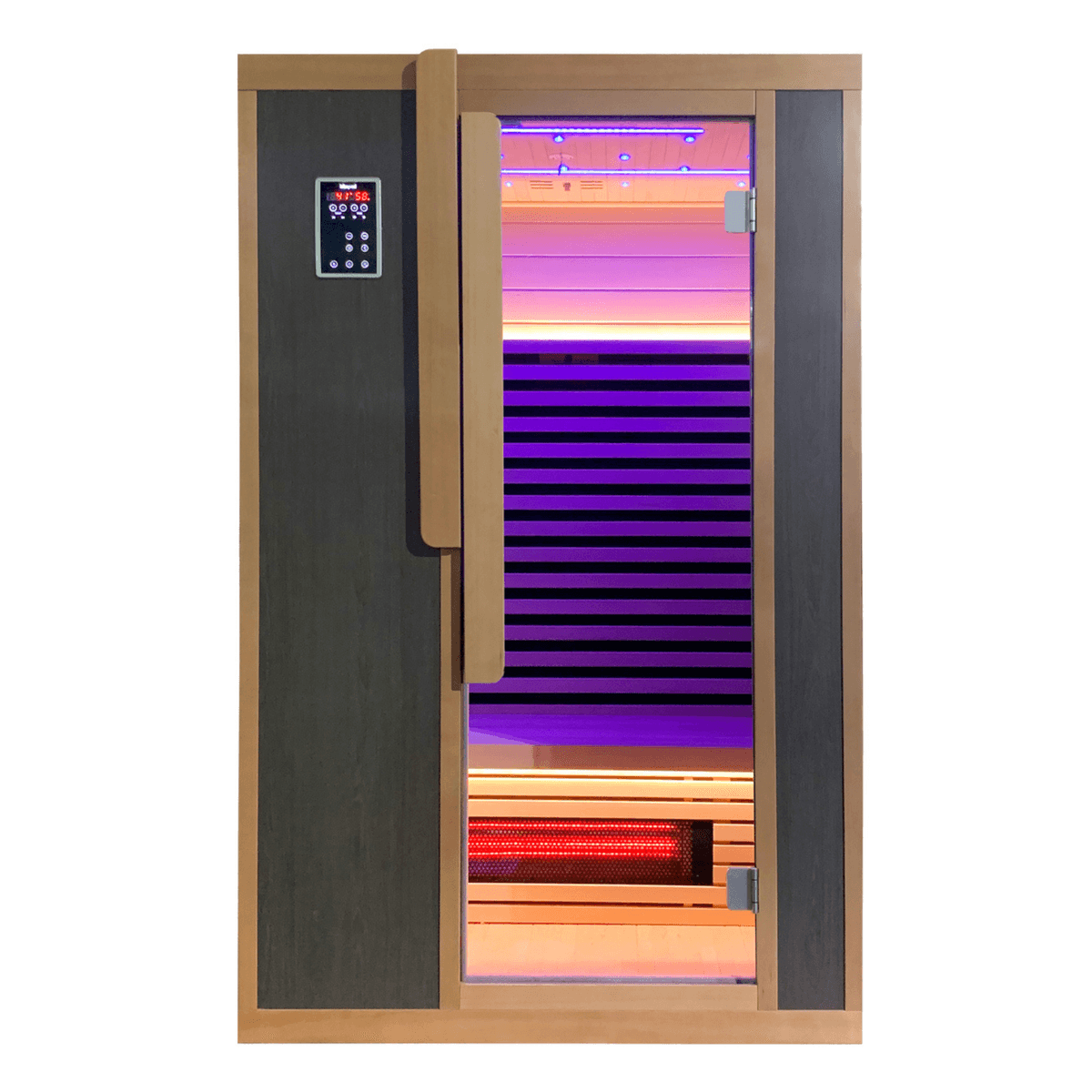 Blisspod Bergen Deluxe 2-Person Indoor Infrared + Red Light Therapy Sauna
