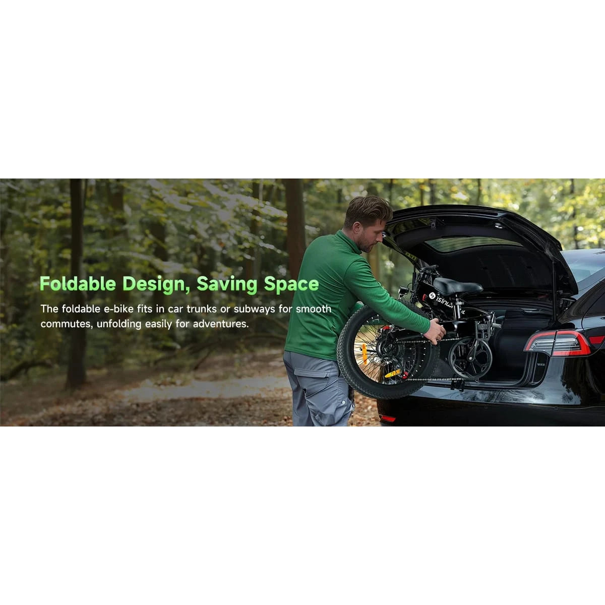 U5 500W 20" Folding eBike - Compact, Lightweight, and Powerful