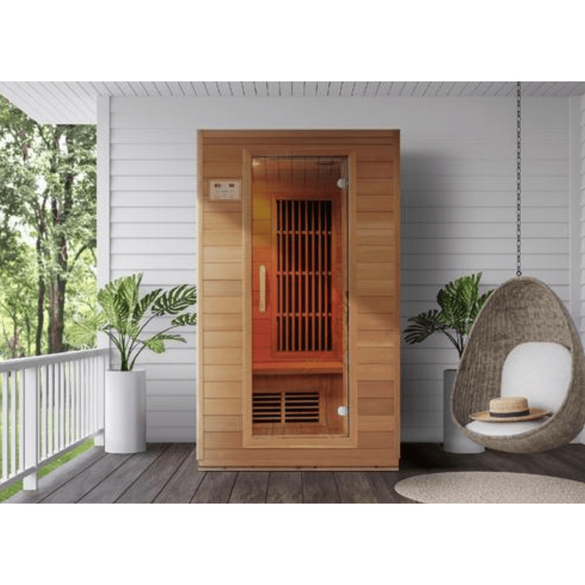 Blisspod Vienna 2-Person Indoor Infrared Sauna