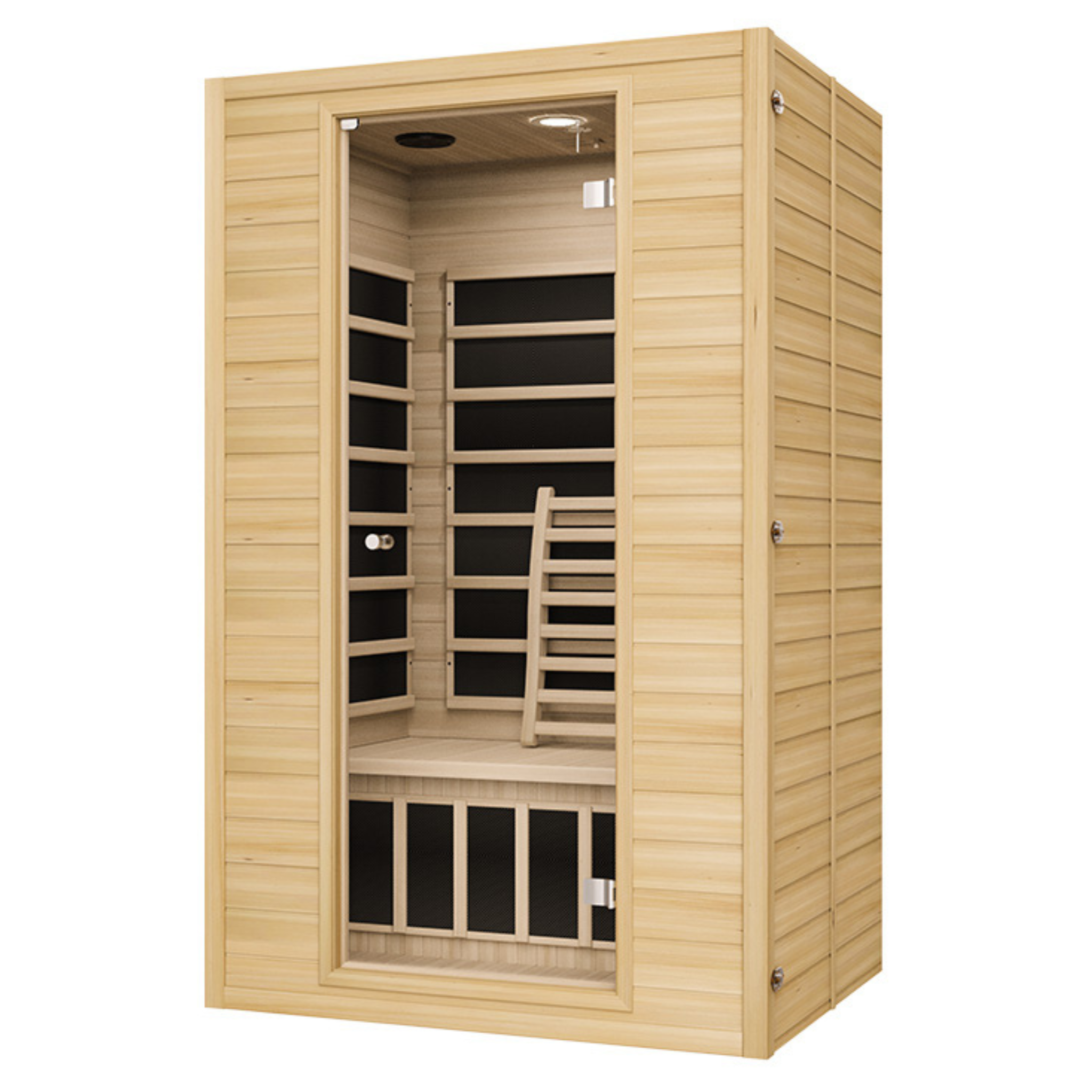 Blisspod Vienna Far Infrared Sauna Canadian Hemlock 4 Heaters – 2 Persons