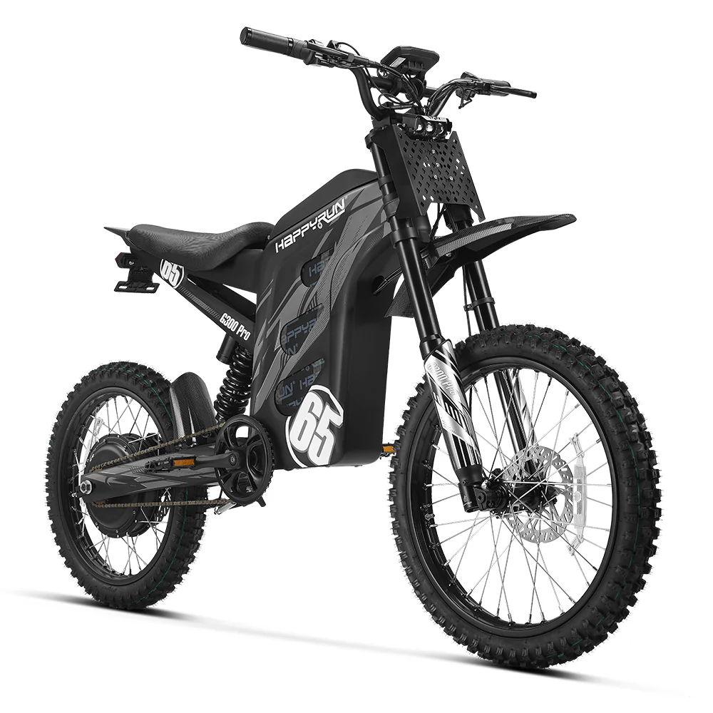 HappyRun Electric Dirt Bike G300 Pro – controls and display