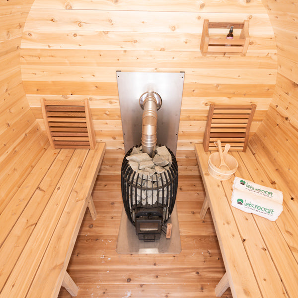LeisureCraft CT Elation Sauna — approved model configuration view