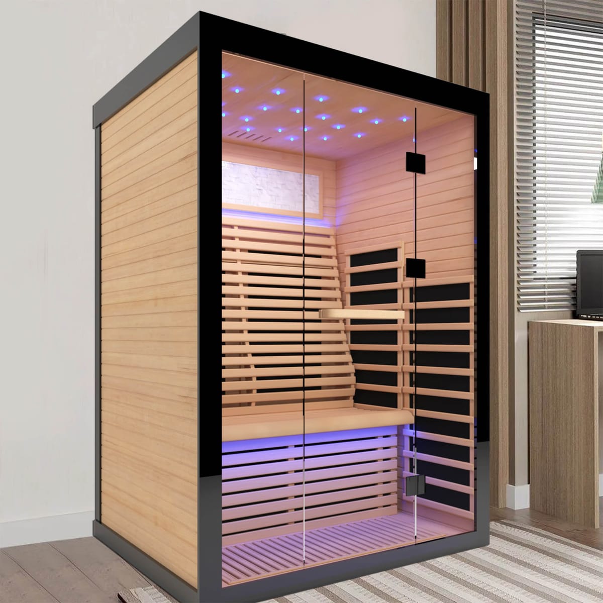 Thermora Flux Luxury 2-Person Indoor Infrared Sauna