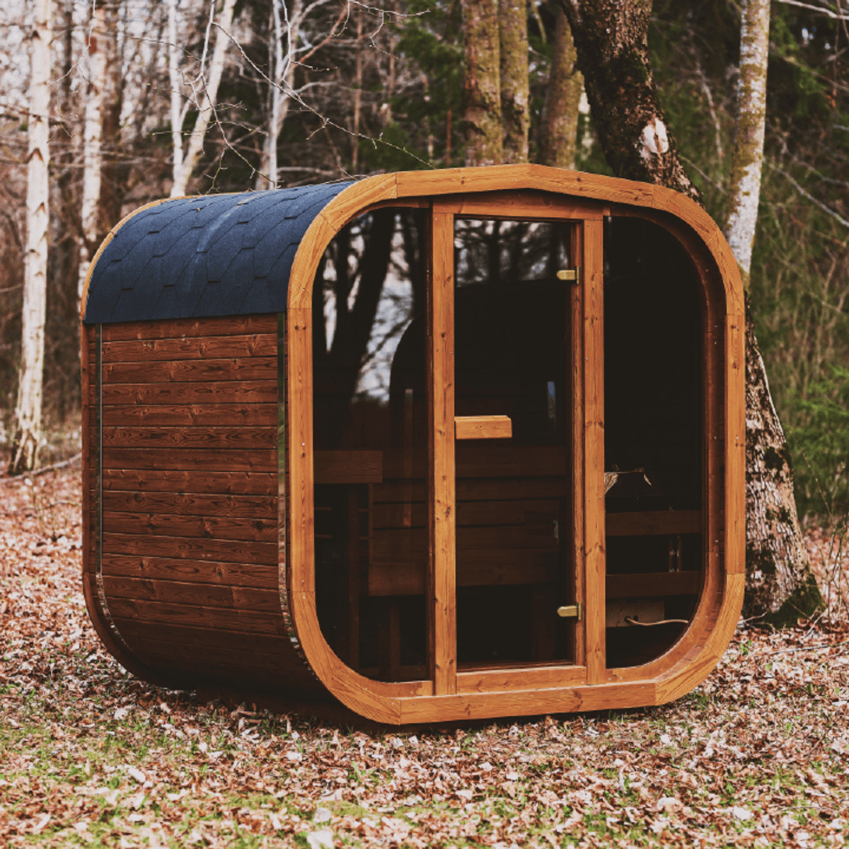 Mande MW12 ThermoWood 2-3 Person Outdoor Traditional Sauna