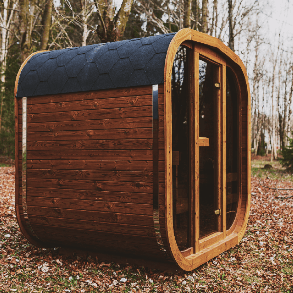 Mande MW20 ThermoWood 5-6 Person Outdoor Traditional Sauna