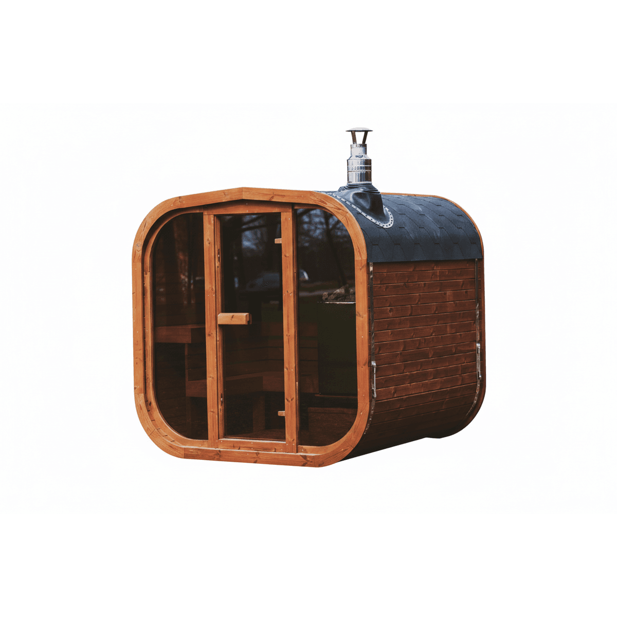 Mande MW20 ThermoWood 5-6 Person Outdoor Traditional Sauna