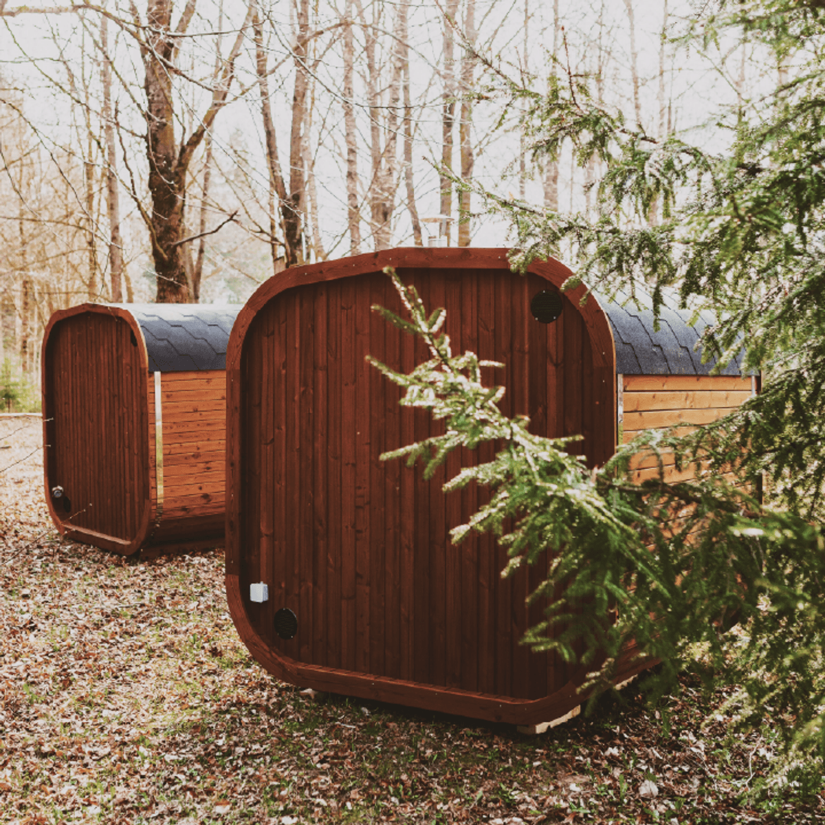 Mande MW20 ThermoWood 5-6 Person Outdoor Traditional Sauna