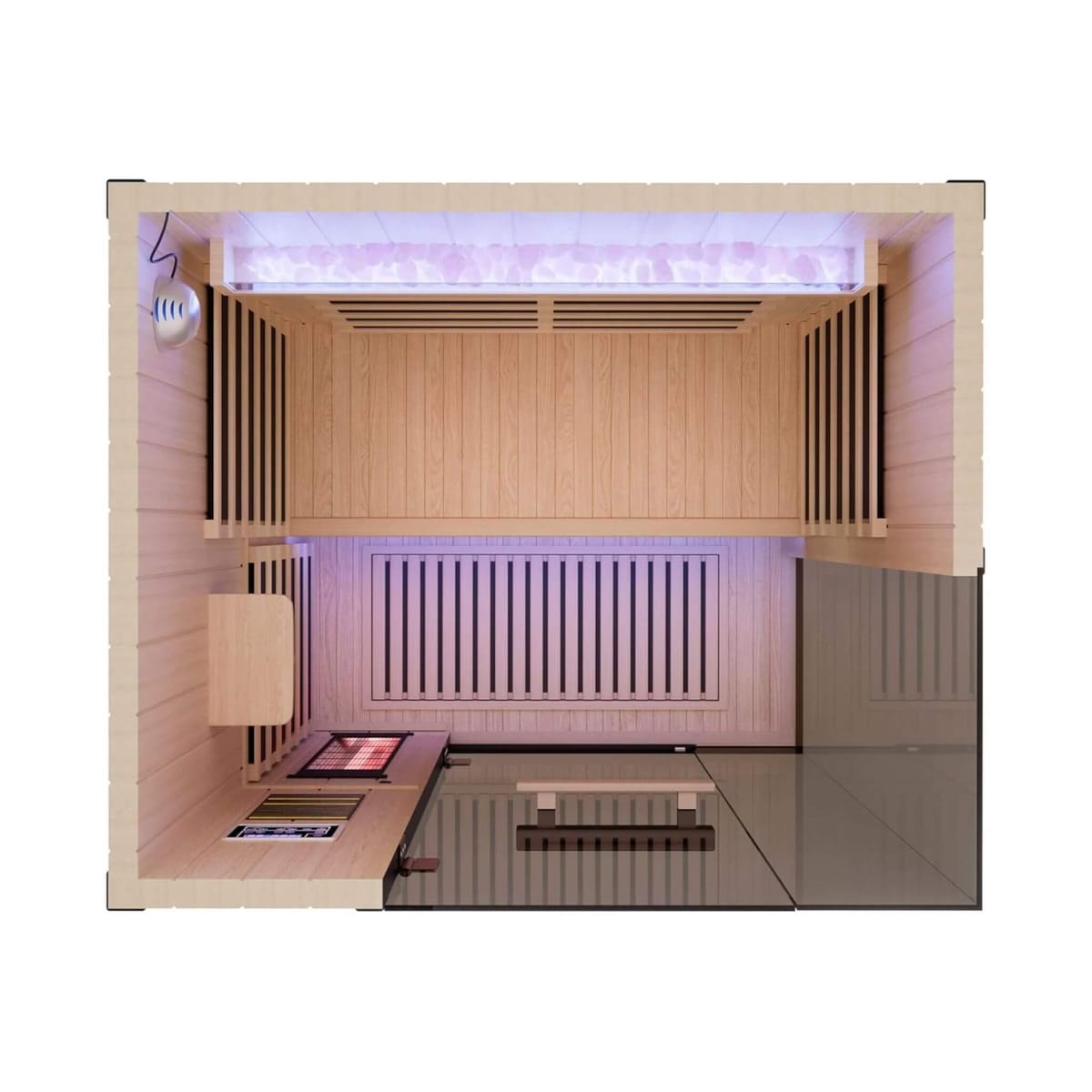 Thermora Pandora Premium 2-Person Indoor Infrared Sauna – feature detail