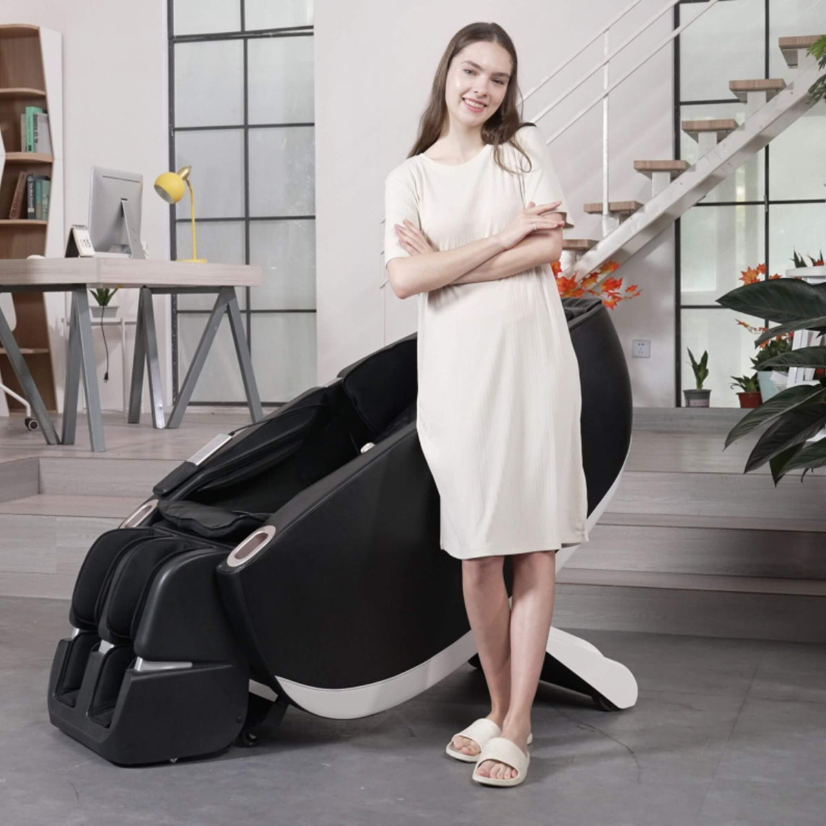 Airvana Premium Zero-Gravity Full-Body Multifunction Massage Chair With Auto Body Scan (SAK72182) by Airvana