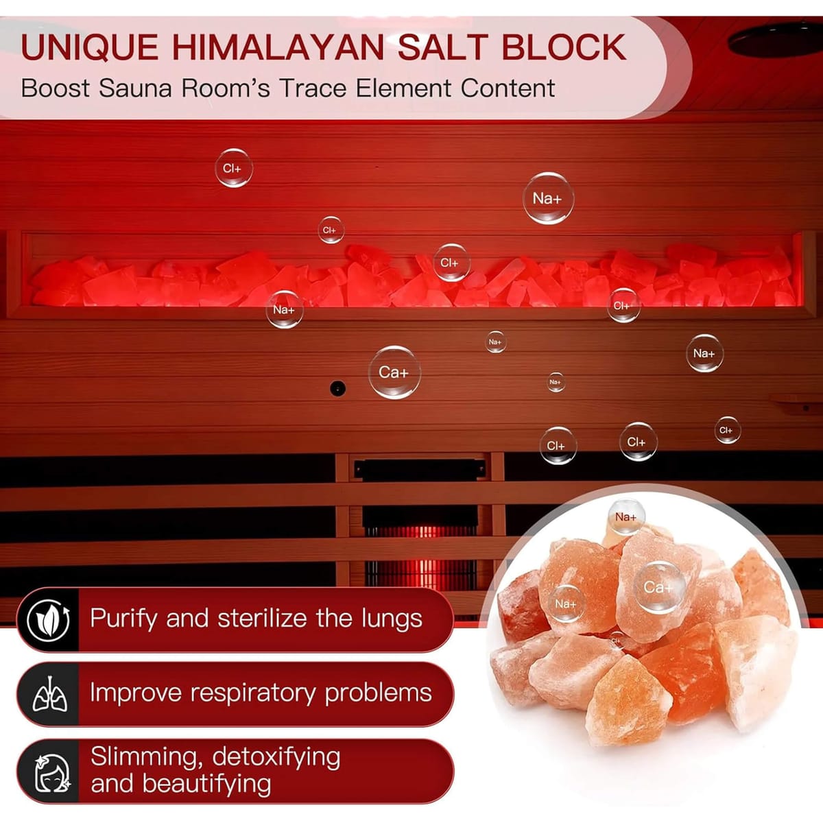 Rövia Ember 4-Person Indoor Full-Spectrum Infrared Sauna
