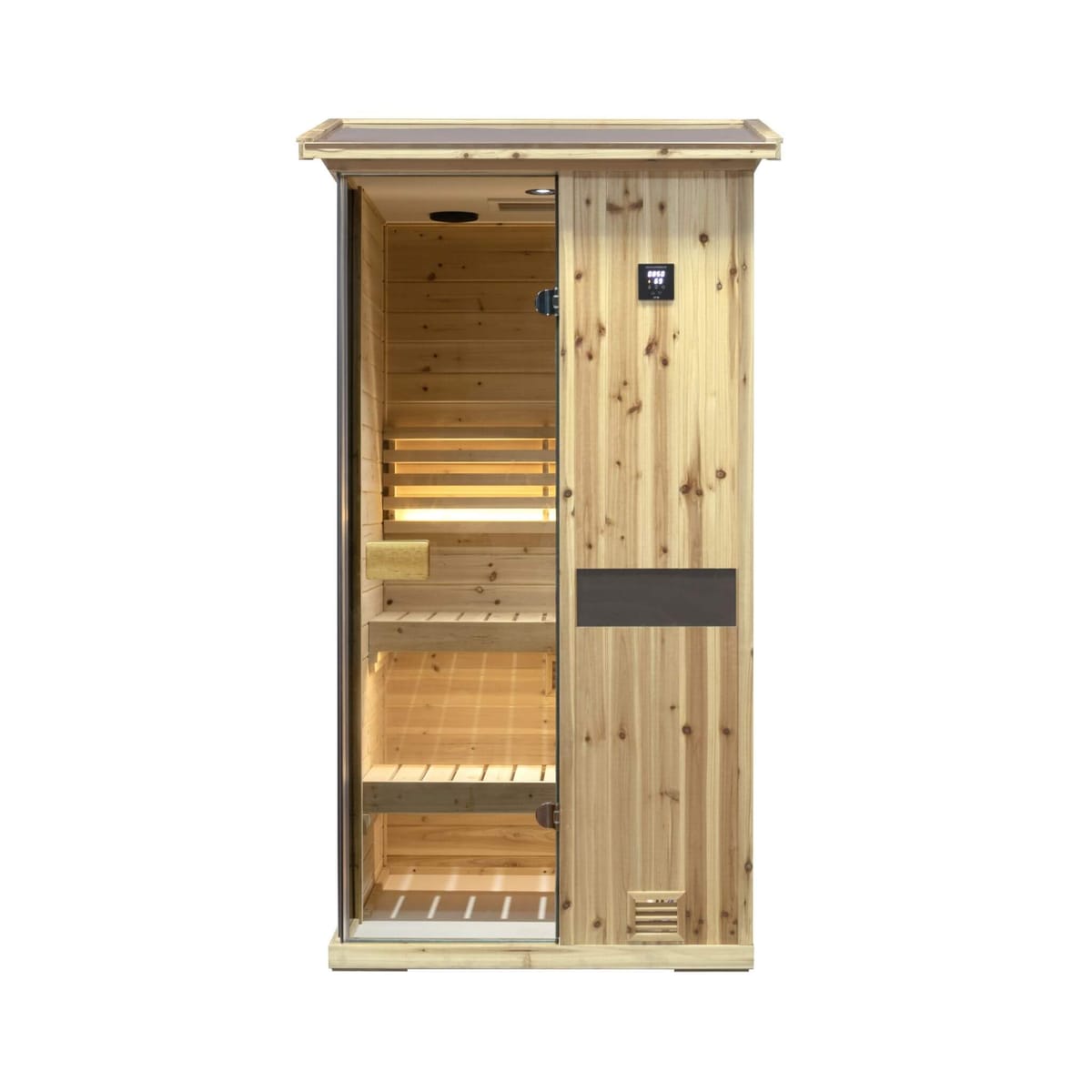 Thermora Nova 1-Person Outdoor Traditional Sauna