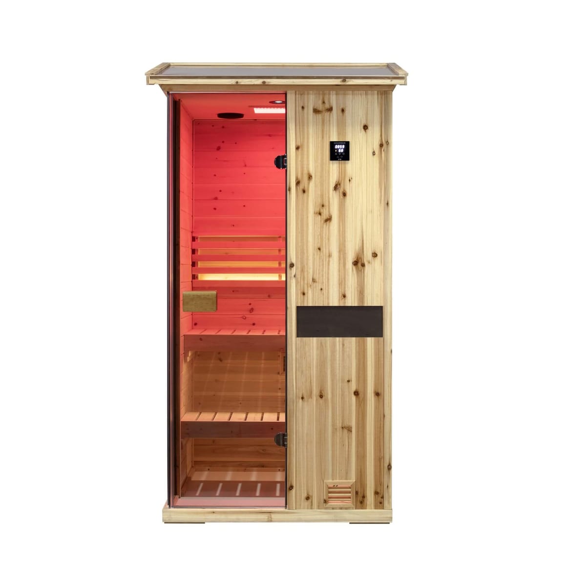 Thermora Nova 1-Person Outdoor Traditional Sauna