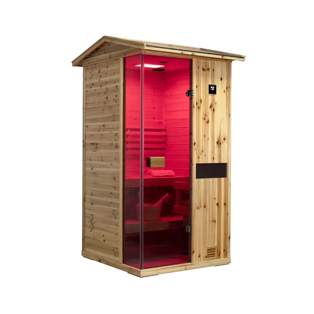 Thermora Nova 1-Person Outdoor Traditional Sauna