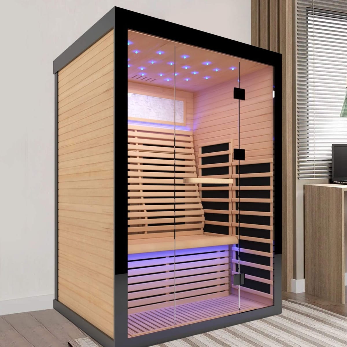 Thermora Vapor Luxury 2-Person Indoor Infrared Sauna