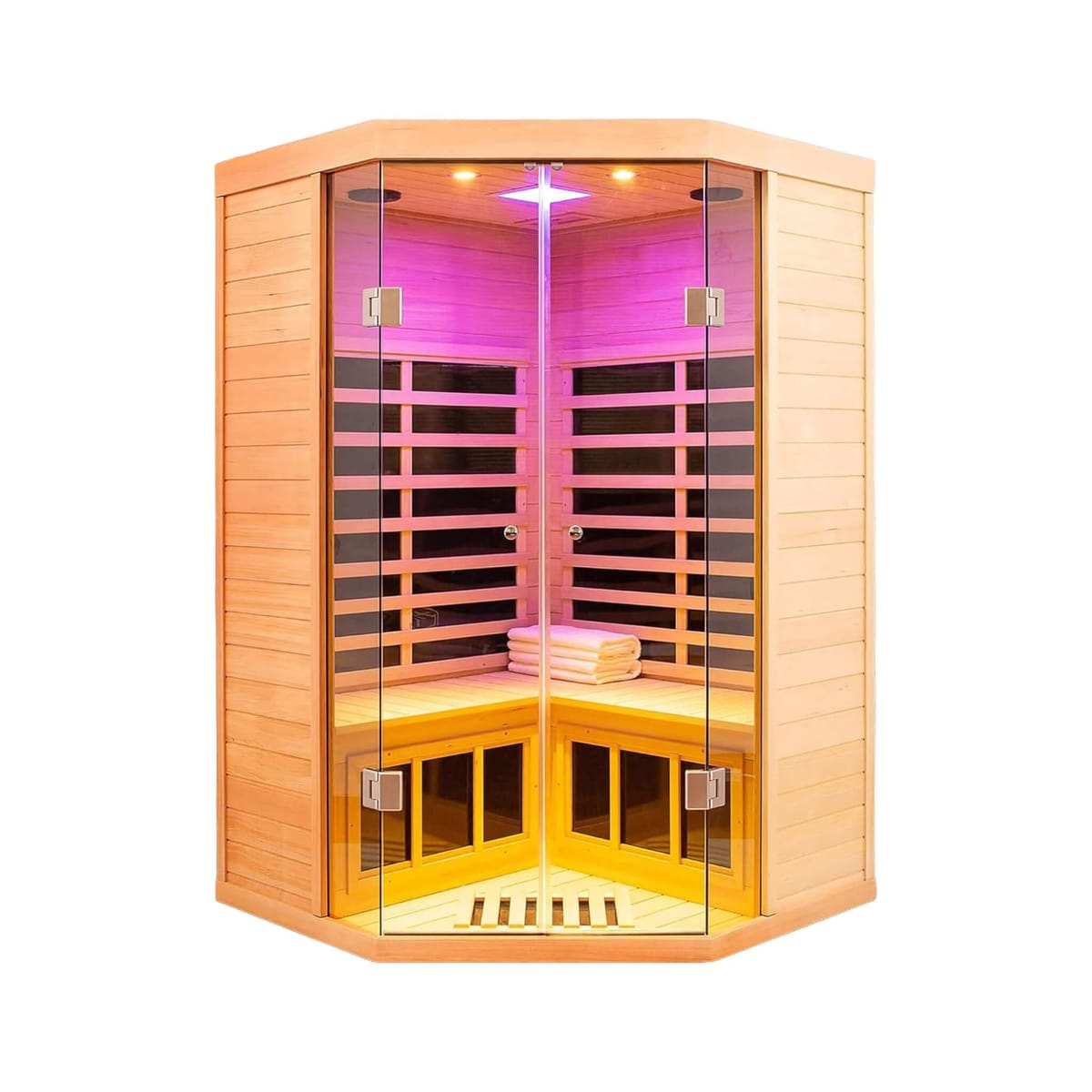 Thermora Premium Laurent 2-Person Corner Space Infrared Sauna