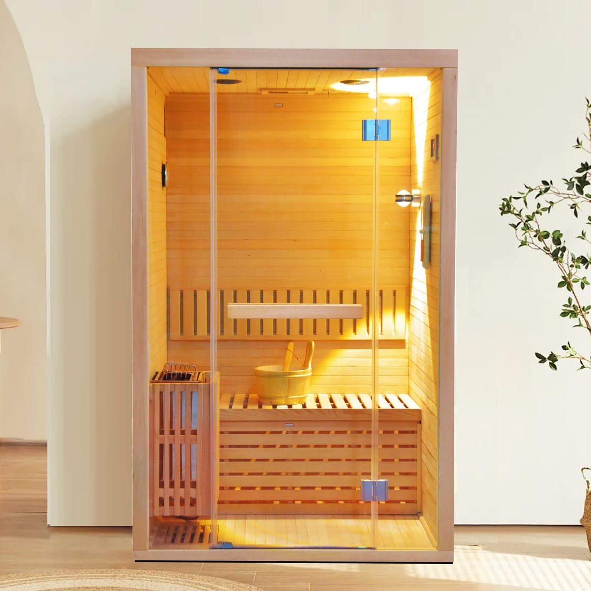 Thermora Alpine 2-Person Indoor Traditional Sauna